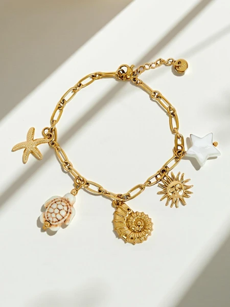 Brățară Poseidon Mare Stella cu Motive Marine