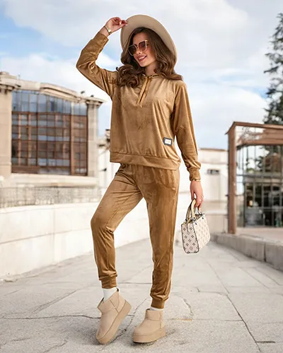 Royalfashion Set de femei a'la velour