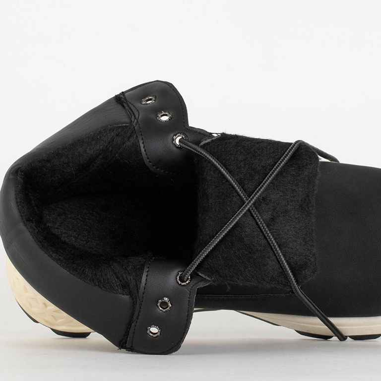 Pantofi de trekking negri pentru bărbați Reden - încălțăminte