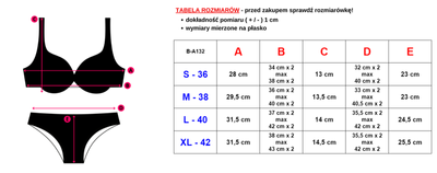 Costum de baie în dungi cu două piese pentru femei roz - Lenjerie de corp