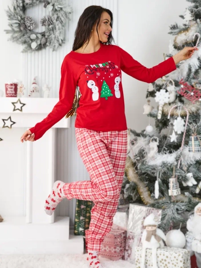 Royalfashion Pijamale de Crăciun din bumbac pentru femei