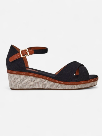 Royalfashion Sandalete dama cu talpă tip pană, fără vârf Terrific