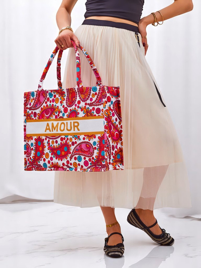 Royalfashion Geantă din material textil Amour Vibes