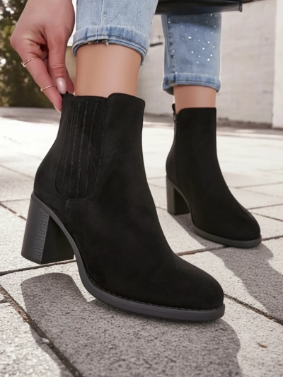 Aurelia Botine Clasice de Damă cu Toc