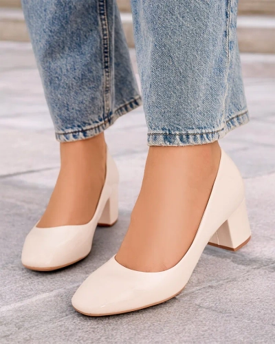 Papuci cu toc scazut pentru femei Royalfashion Penoi