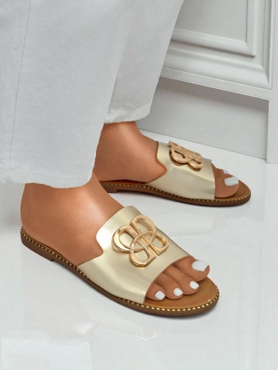 Royalfashion Sandale cu talpă joasă pentru femei Heraklia