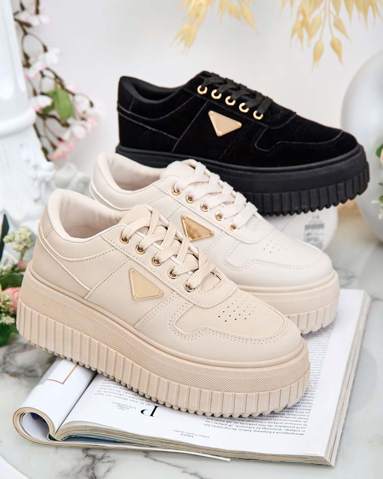 Royalfashion Adidași cu platformă pentru femei Aseldas