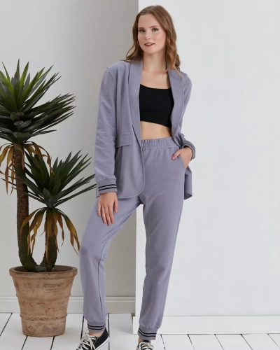 Royalfashion Purple Set de 2 piese pentru femei