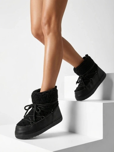 Cizme de zăpadă de damă cu blană Uvella