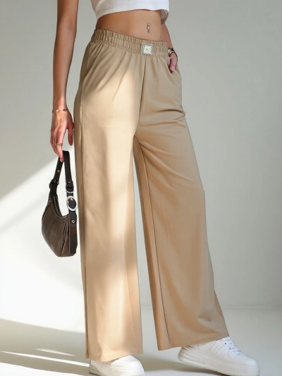 Pantaloni largi pentru femei Royalfashion