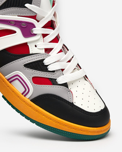 OUTLET Pantofi sport gri de dama pana la glezna de la Gisore - Incaltaminte