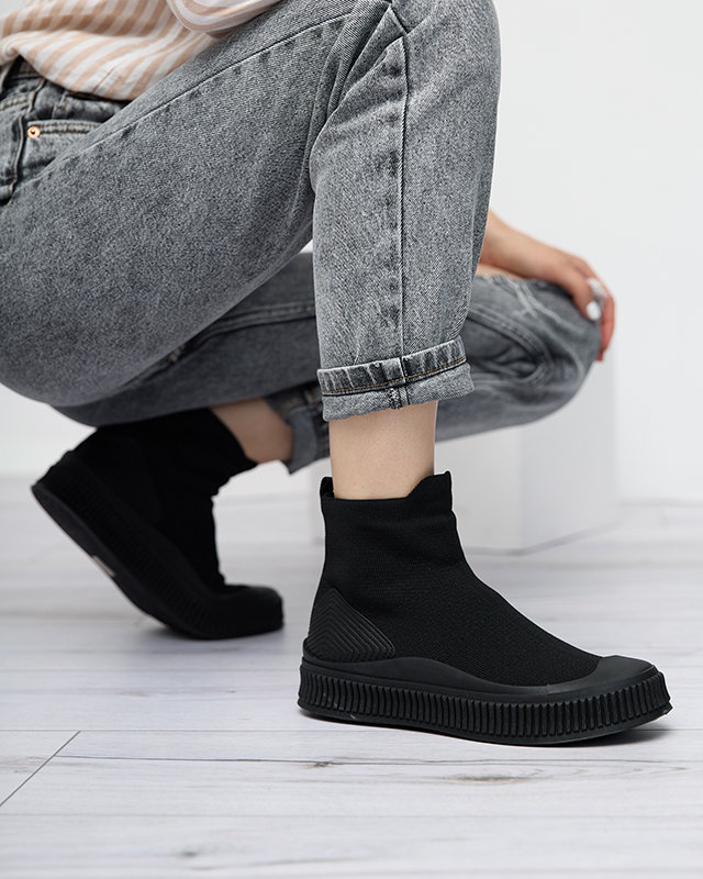 OUTLET Pantofi sport de dama negri by Bejoko - Incaltaminte