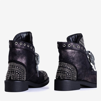 Black Mesen Glossy Workers - Încălțăminte