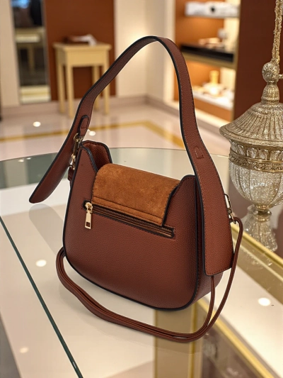 Geantă mică de damă din piele ecologică Golden Whisper