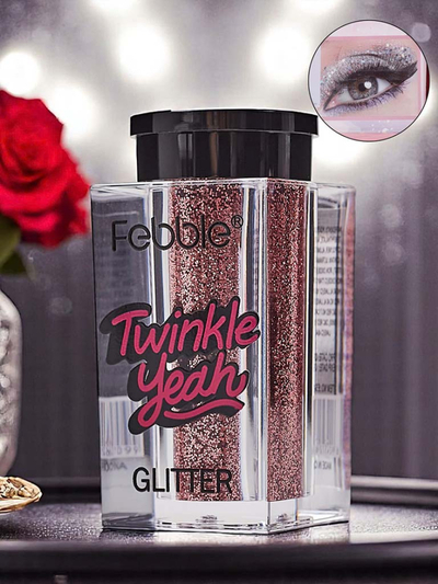 Strălucire Twinkle Yeah roz deschis pentru față și corp