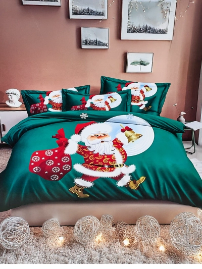 Set de lenjerie de pat de Crăciun Royalfashion 160x200 3 PIESE