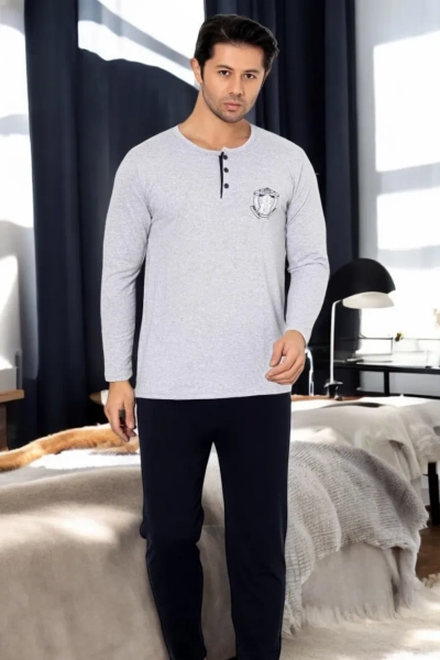 Pijamale din bumbac Royalfashion pentru bărbați