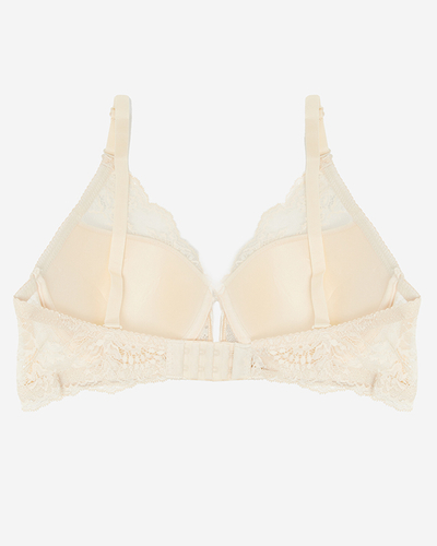 Sutien de dama bej din dantela - Lenjerie intima
