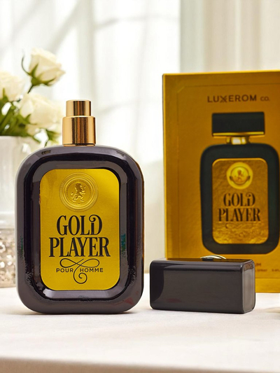 Apă de parfum inspirată pentru bărbați Gold Player Black
