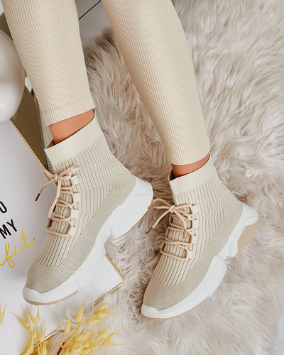 Royalfashion Vetkirra pentru femei pantofi sport înalți slip-on