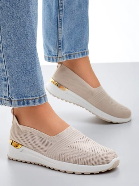 Pantofi slip-on din material pentru femei Royalfashion Perfeti