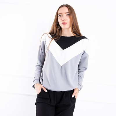 Set tricolor gri pentru femei - Îmbrăcăminte