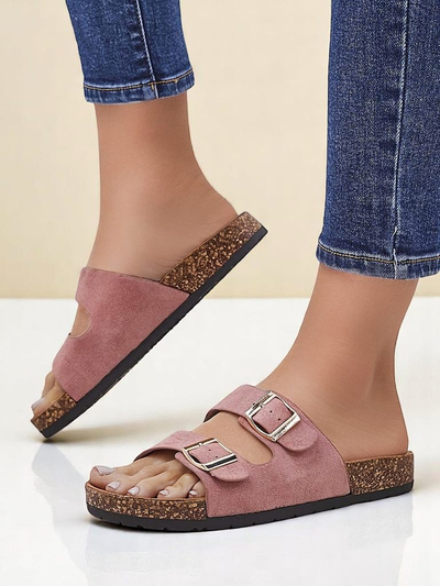 Sandale pentru femei Royalfashion cu catarame Foumy