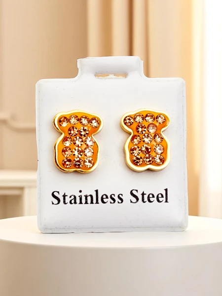 Royalfashion Cercei pentru femei în formă de urs