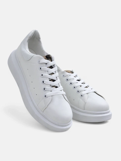 Lalla Bianca: Sneakers Eleganți Dama cu Platformă