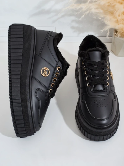 Royalfashion Adidași călduroși de damă cu blană Rozit