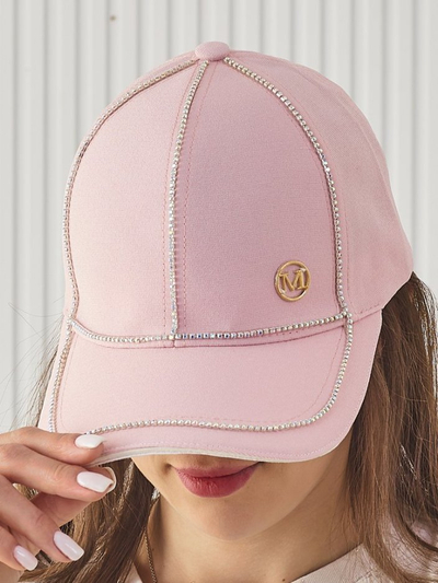 Royalfashion Șapcă cu strasuri ShineCap
