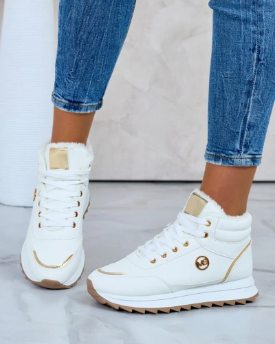 Royalfashion Adidași de damă încălțați cu blană Casill