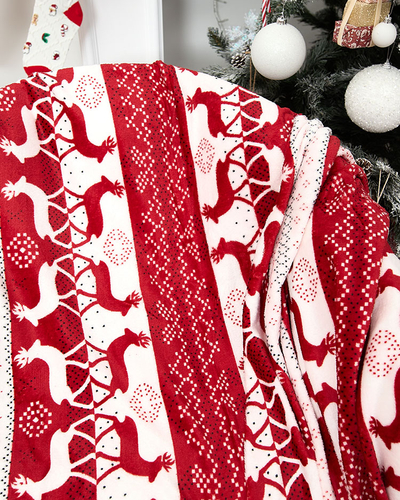 Royalfashion Pătură de Crăciun Pătură de pat 160x200