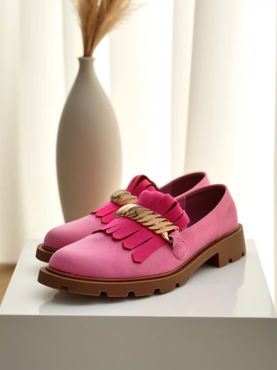 Mocasi eco din suede Royalfashion pentru femei Mare Nostrum