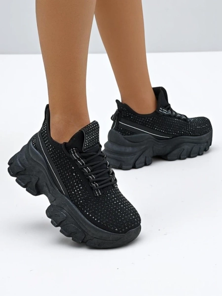 Adidași sport Royalfashion pentru femei cu strassuri Blysco