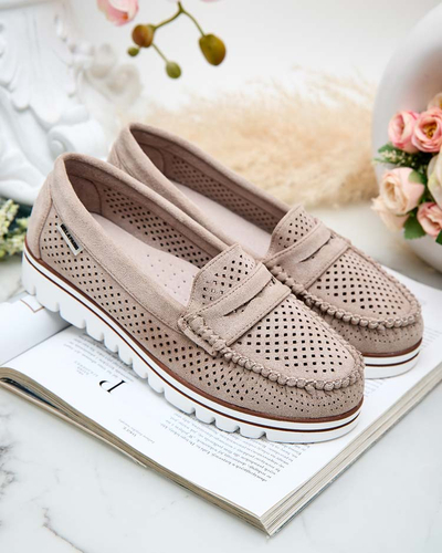 Royalfashion Mocasini de damă Openwork Leteller