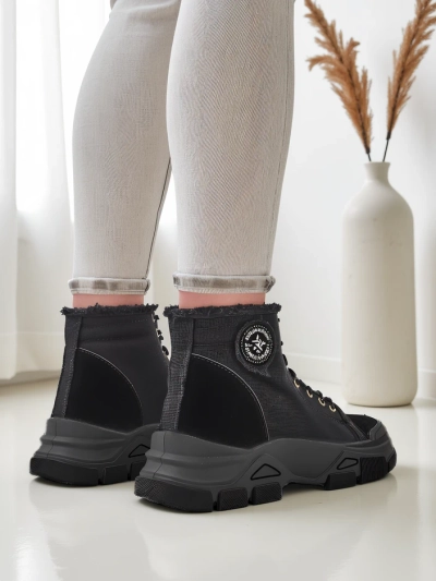 Royalfashion Pantofi sport înalte pentru femei Hirrias