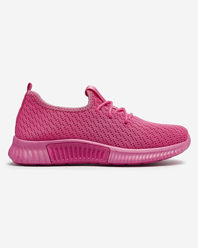 Pantofi sport din material textil pentru femei Fuchsia Vobbu- Footwear