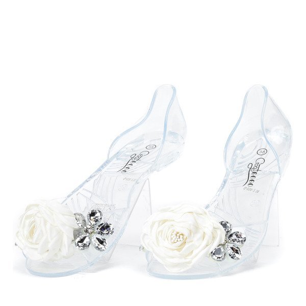 OUTLET Melissa transparenta cu decoratiuni Malia - Incaltaminte