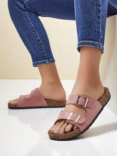 Sandale pentru femei Royalfashion cu catarame Foumy