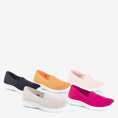 Czarne damskie slip on Codir - Obuwie