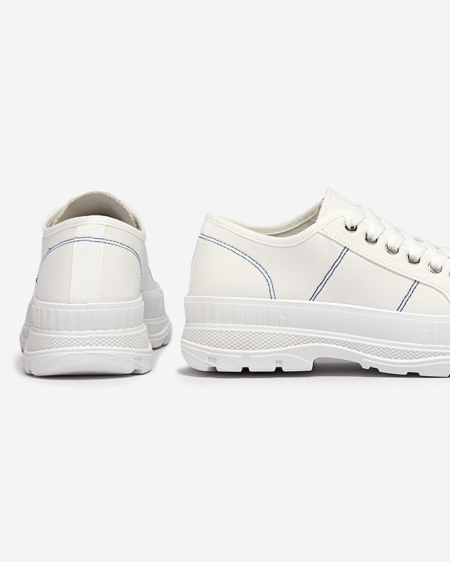 Pantofi sport de damă albi adidași Holpac- Footwear