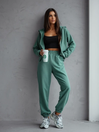 Royalfashion Set de trening din bumbac pentru femei