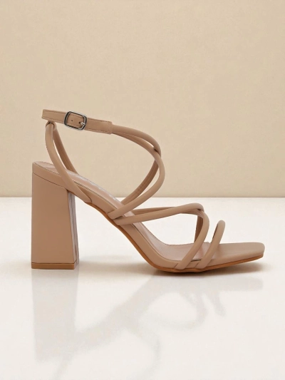 Sandale cu toc gros pentru femei Royalfashion Elysia
