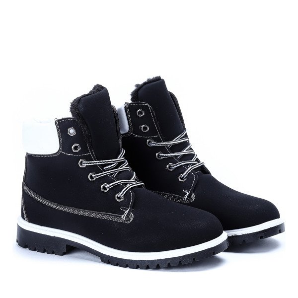 Ghete izolate negre Sabina - Încălțăminte