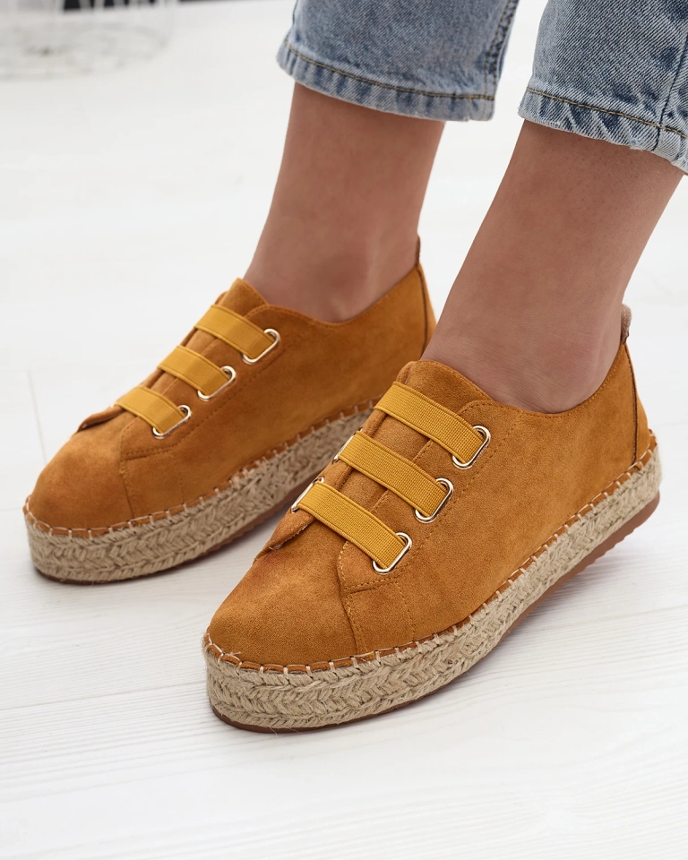 Mustard adidași sport pentru femei Alener - Încălțăminte