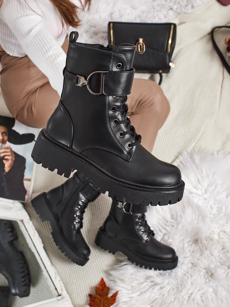 Botine damă tip workeri Sorevine