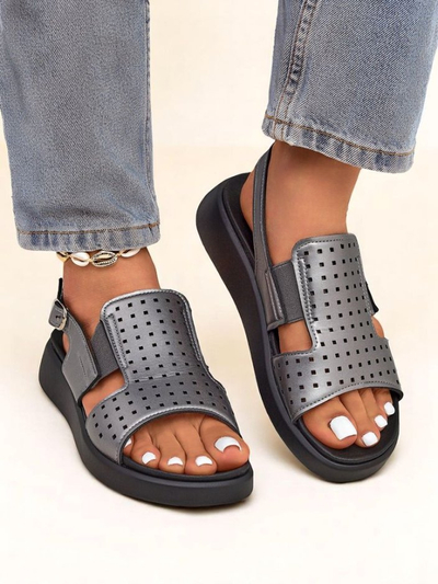 Royalfashion Sandalia pa hende muher cu suela diki BreezyStep