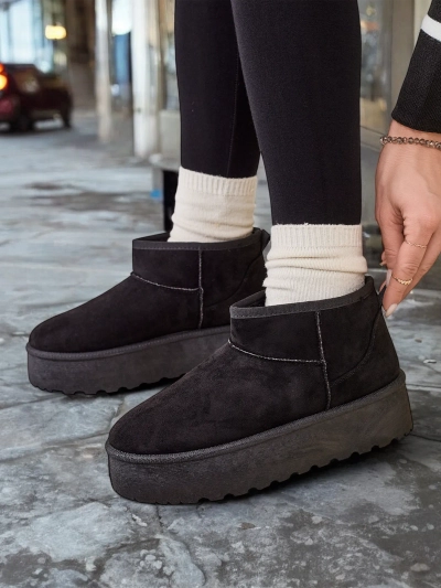 Royalfashion Ghete scurte de zapada pentru femei Havale