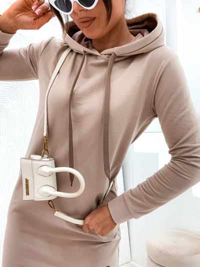 Royalfashion Rochie mini din bumbac pentru femei